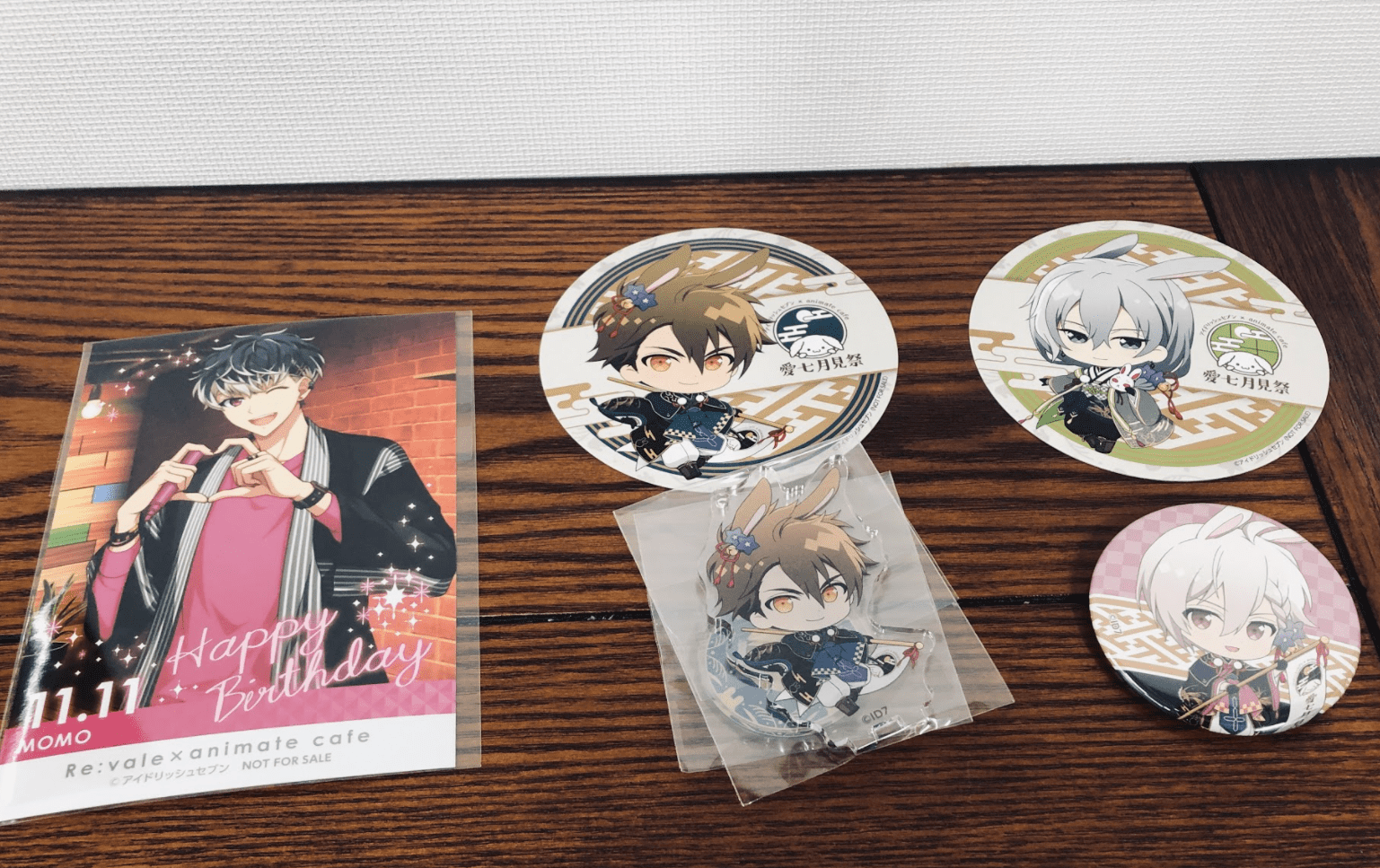 アニメイトカフェグラッテアイナナ