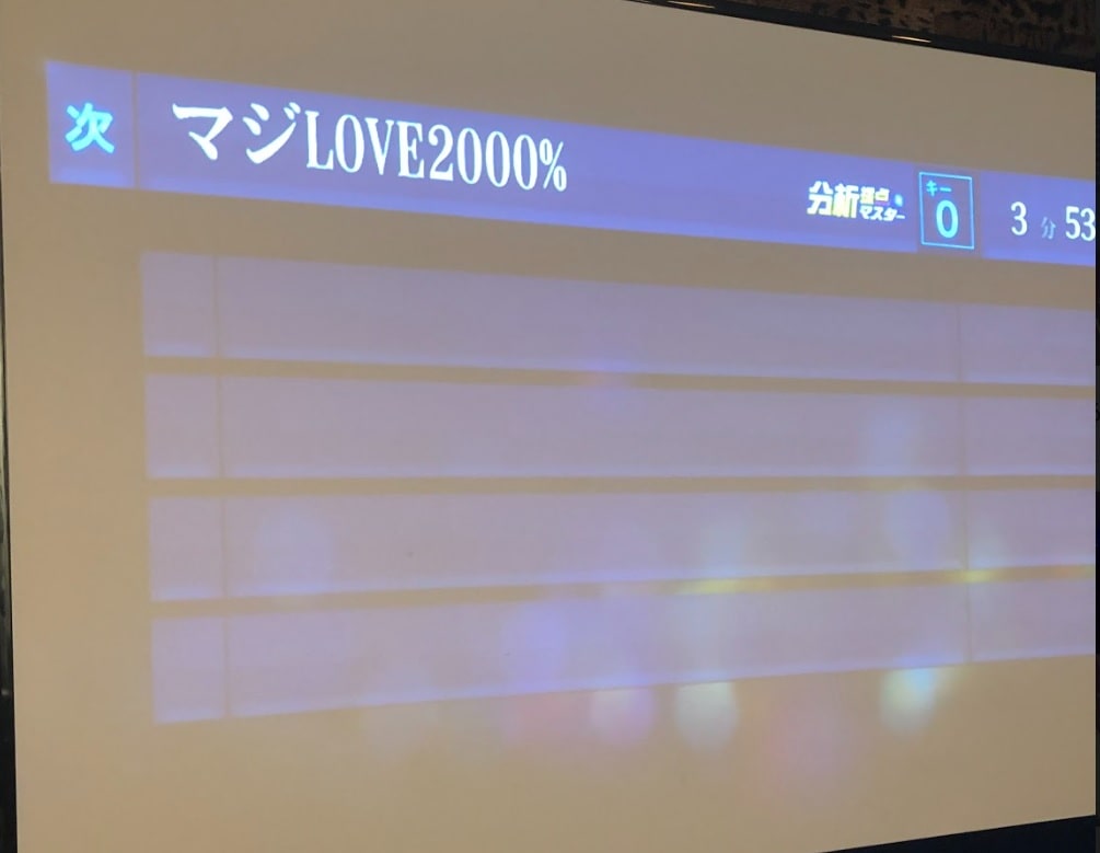 うたプリカラオケマジLOVE2000%